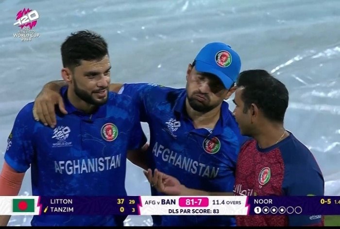 Gulbadin Naib Cramp During Afghanistan-Bangladesh T20 World Cup 2024 Match Sparks Controversy