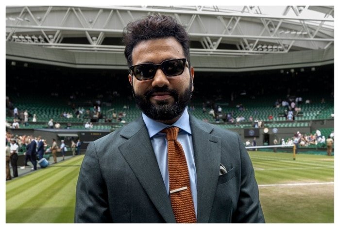 Rohit Sharma Soaks In Wimbledon Vibe During Maiden Visit To Big W, Says I Am Here To Watch Great Tennis