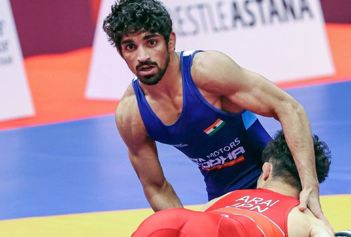 Aman Sehrawat Stuns Former World Champion Abakarov To Book Berth In Semifinal