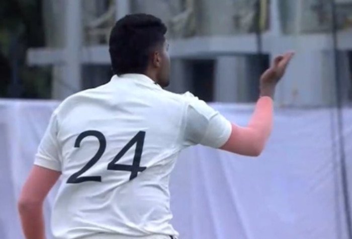 Unafraid Of BCCI’s Wrath Again, Harshit Rana Brings Back Flying Kiss Celebration In Duleep Trophy 2024