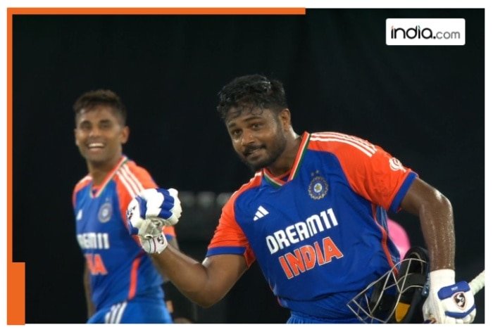 Sanju samson’s composed reaction after his 40-ball century in 3rd T20I against Bangladesh goes viral: WATCH