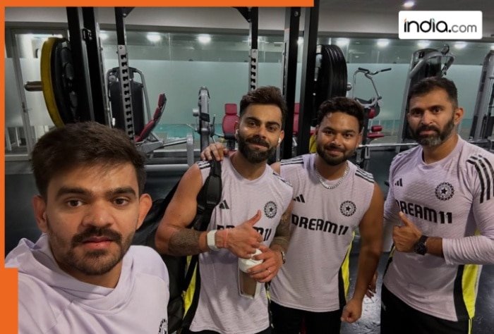 Ahead of Pink ball Test in Adelaide, Rishabh Pant and Virat Kohli hit the gym together, check PICS