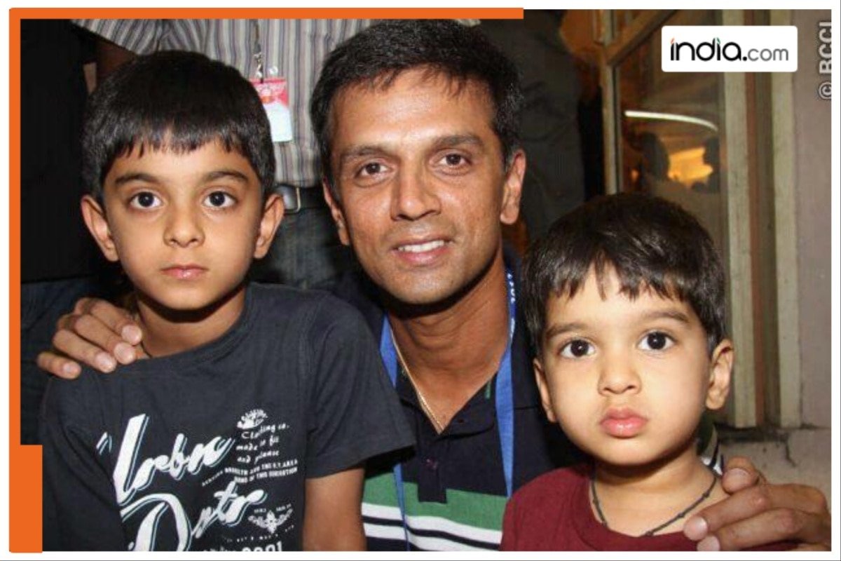 Rahul Dravid’s younger son Anvay shines with ton in Vijay Merchant Trophy