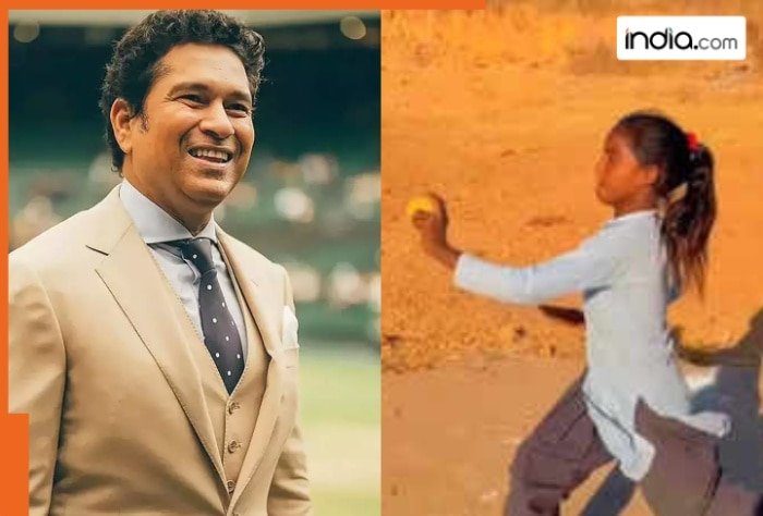 Shades of Zaheer Khan, Sachin Tendulkar highly amazed by the bowling of a village girl, her name is…