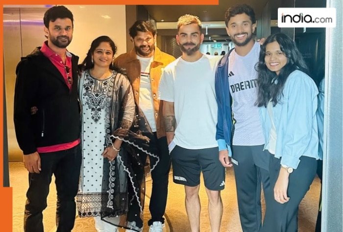 Virat Kohli’s heartwarming moment with Nitish Kumar Reddy’s family at MCG goes viral