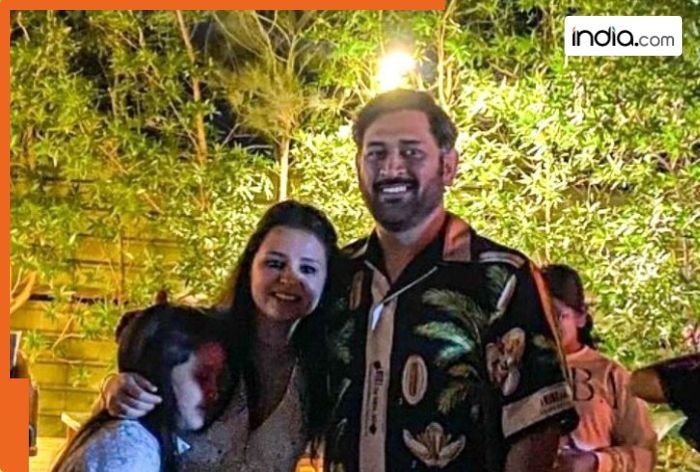 MS Dhoni and Sakshi Dhoni dance into the New Year in Goa, video goes viral